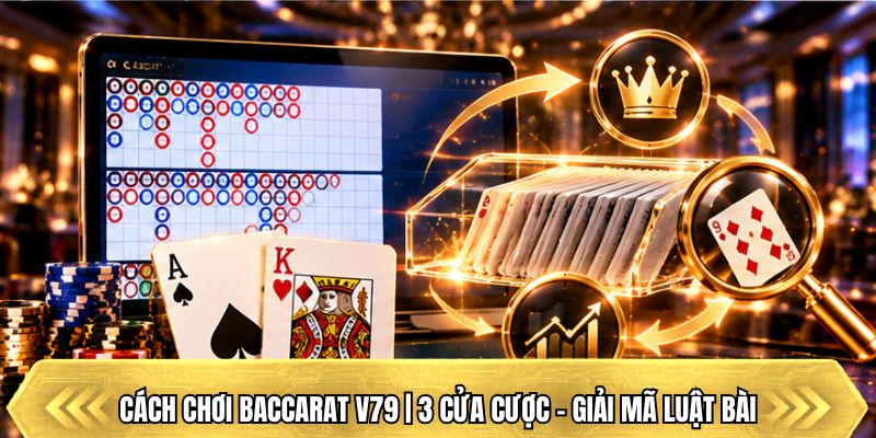 Cách Chơi Baccarat V79 | 3 Cửa Cược - Giải Mã Luật Bài