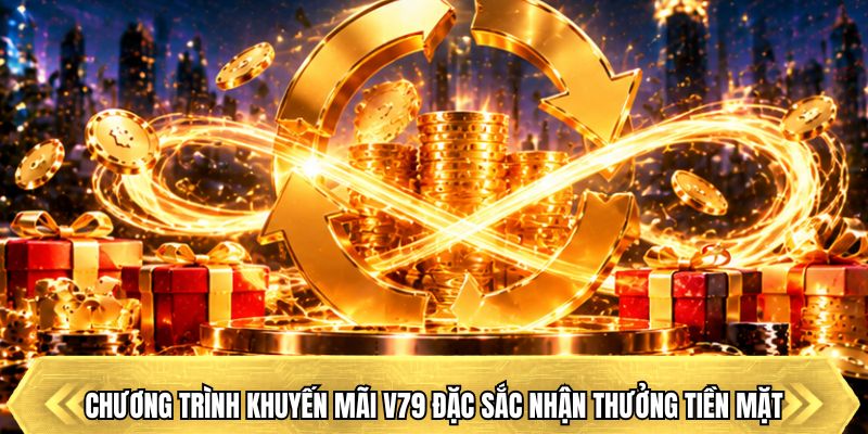 chương trình khuyến mãi V79 đặc sắc nhận thưởng tiền mặt