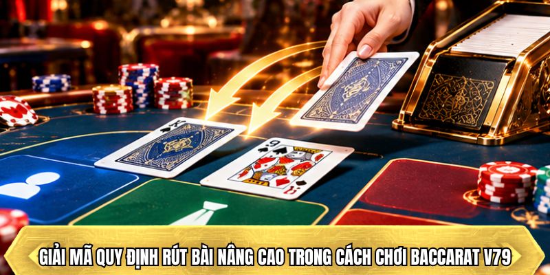 Giải mã quy định rút bài nâng cao trong cách chơi Baccarat V79