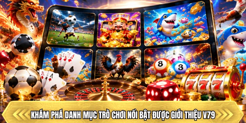 Khám phá danh mục trò chơi nổi bật được giới thiệu V79