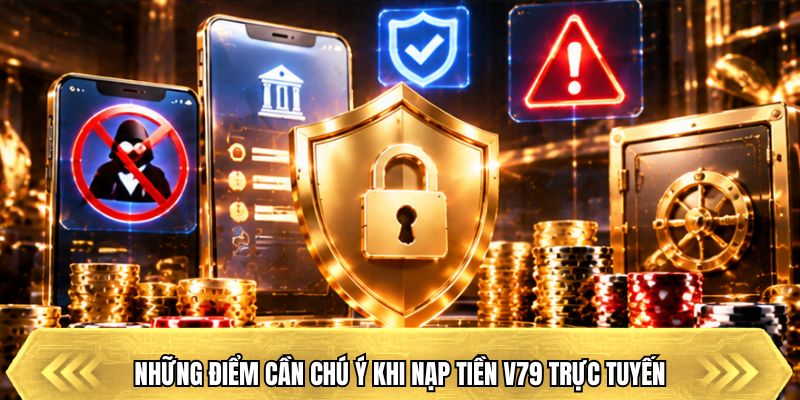 Những điểm cần chú ý khi nạp tiền V79 trực tuyến