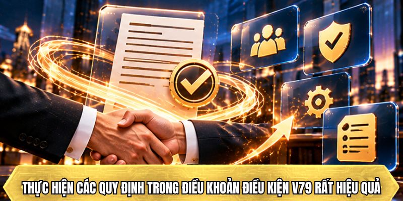 Thực hiện các quy định trong điều khoản điều kiện V79 rất hiệu quả